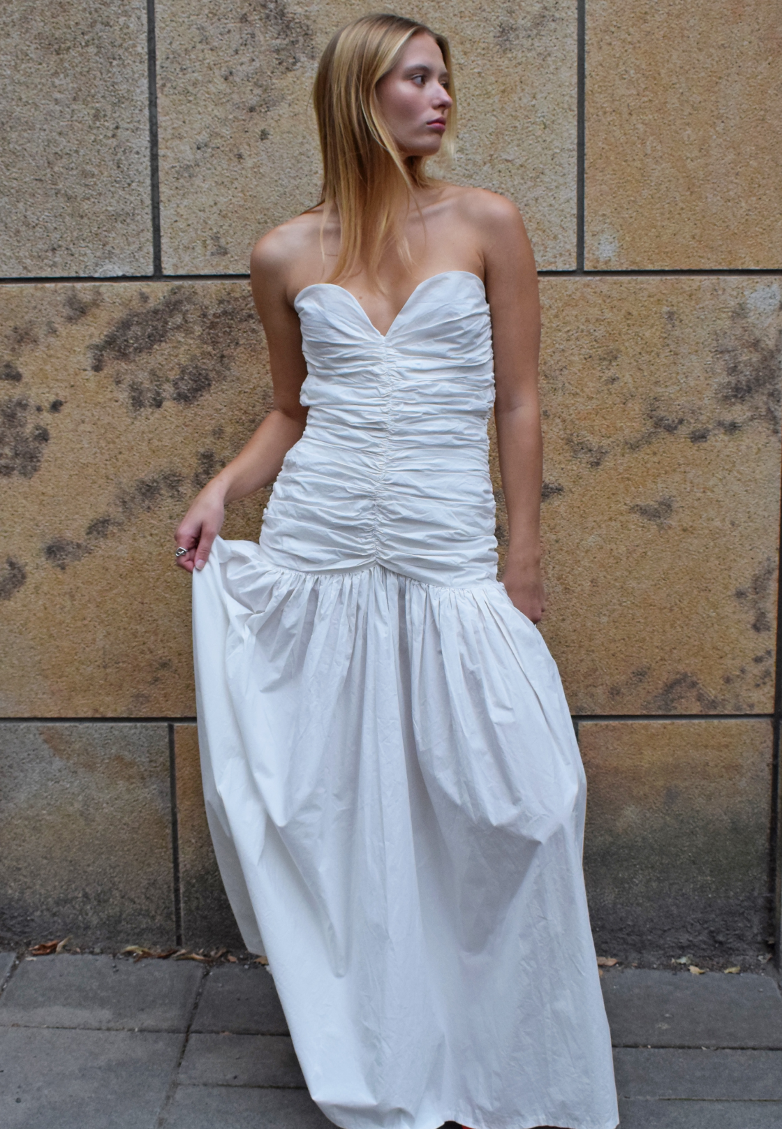 AMELIE DRESS / OFF WHITE