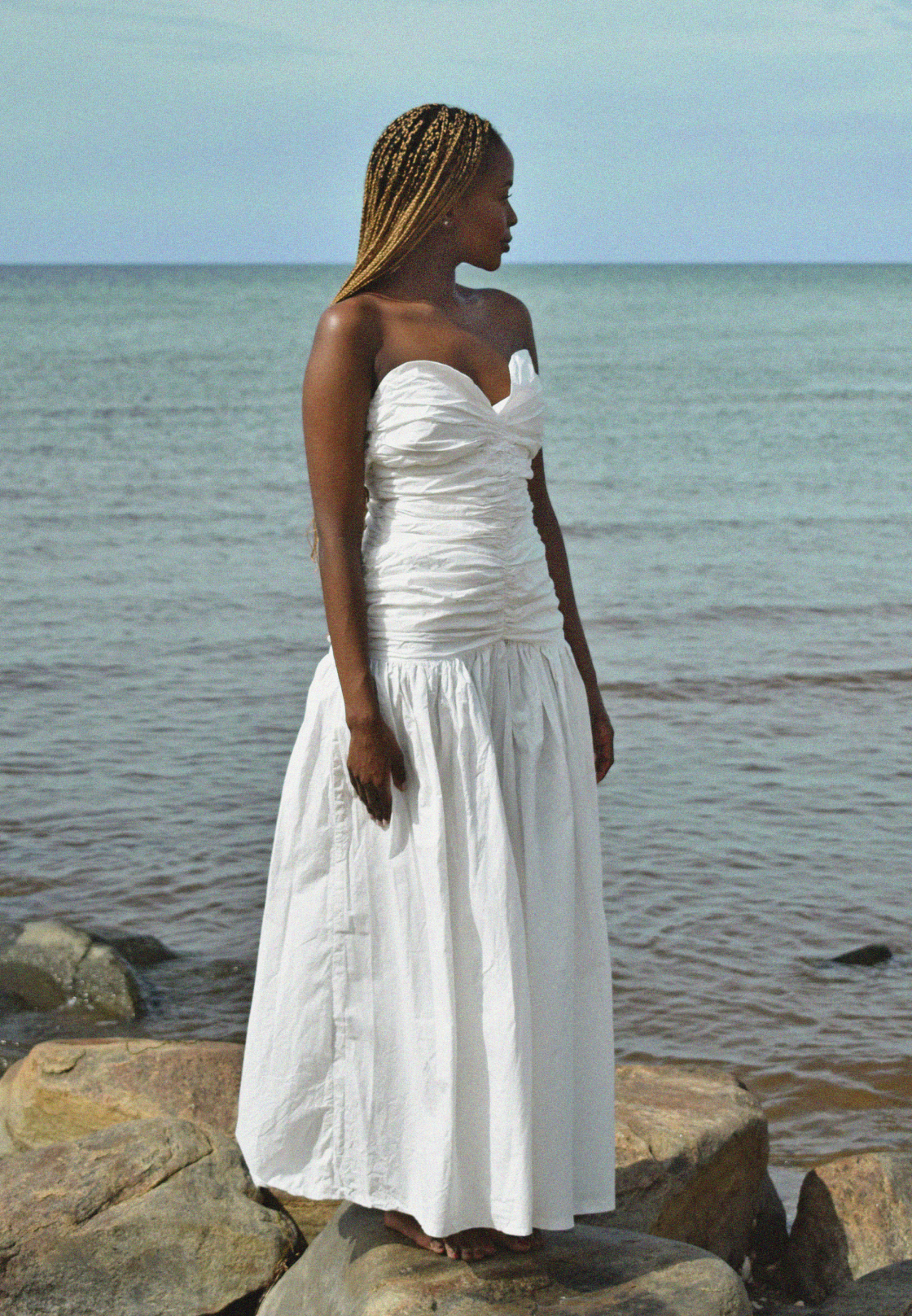 AMELIE DRESS / OFF WHITE