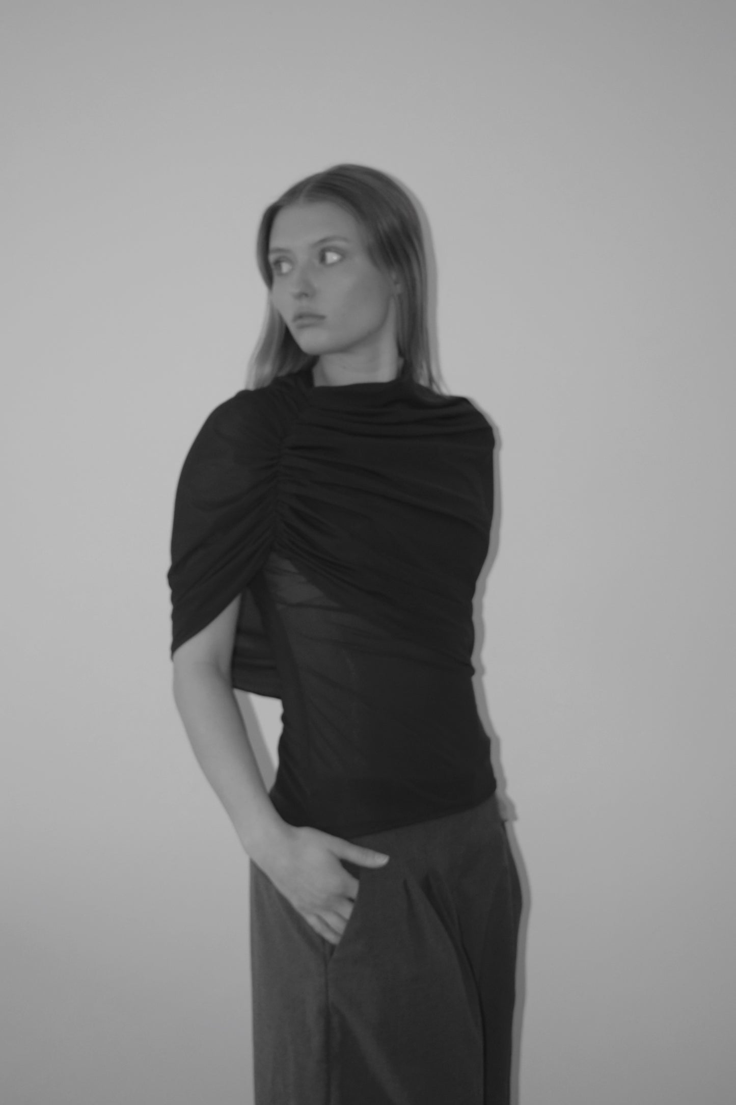 AVA TOP / BLACK