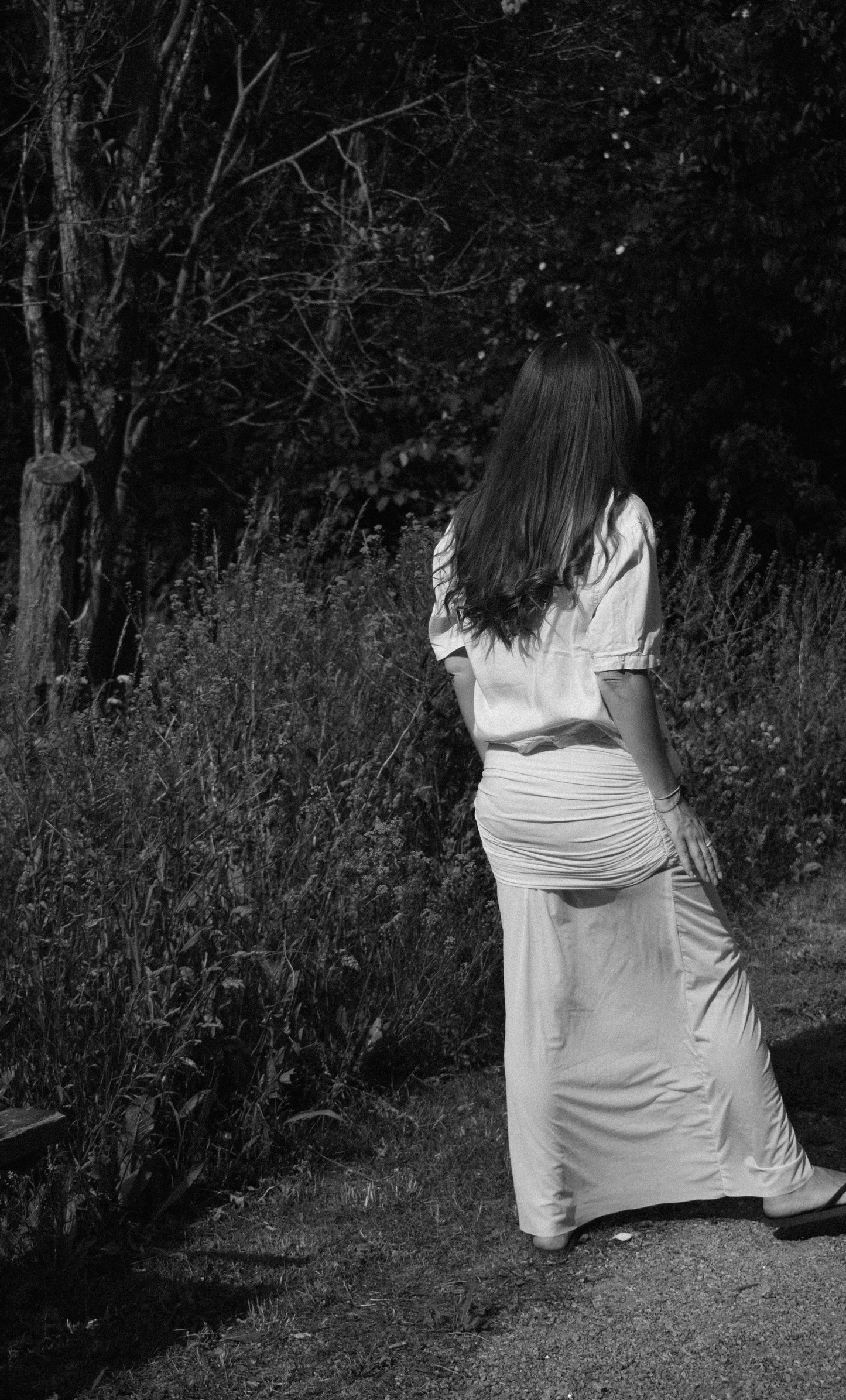 AVA SKIRT / OFF WHITE