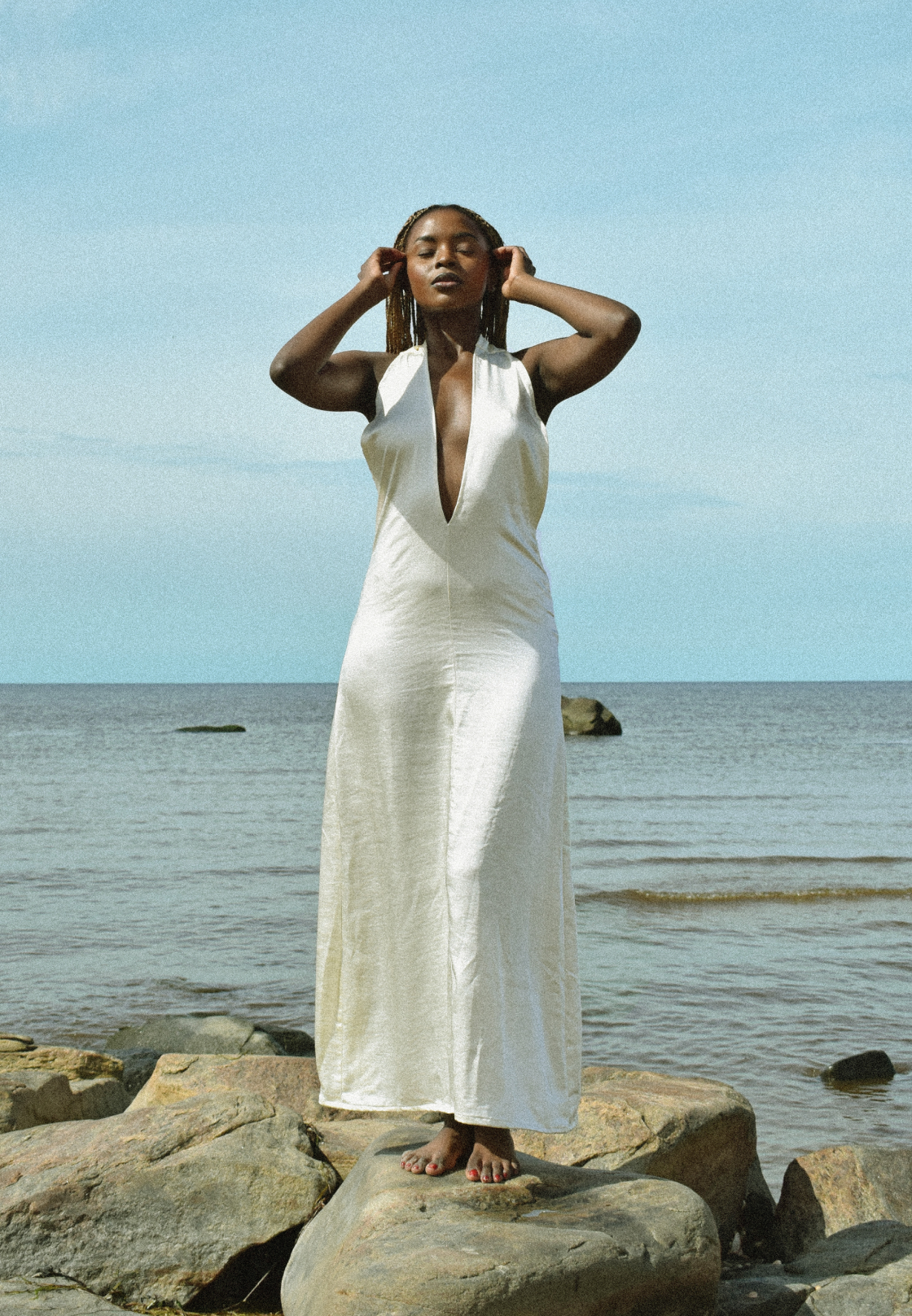 IVY DRESS / CREAM
