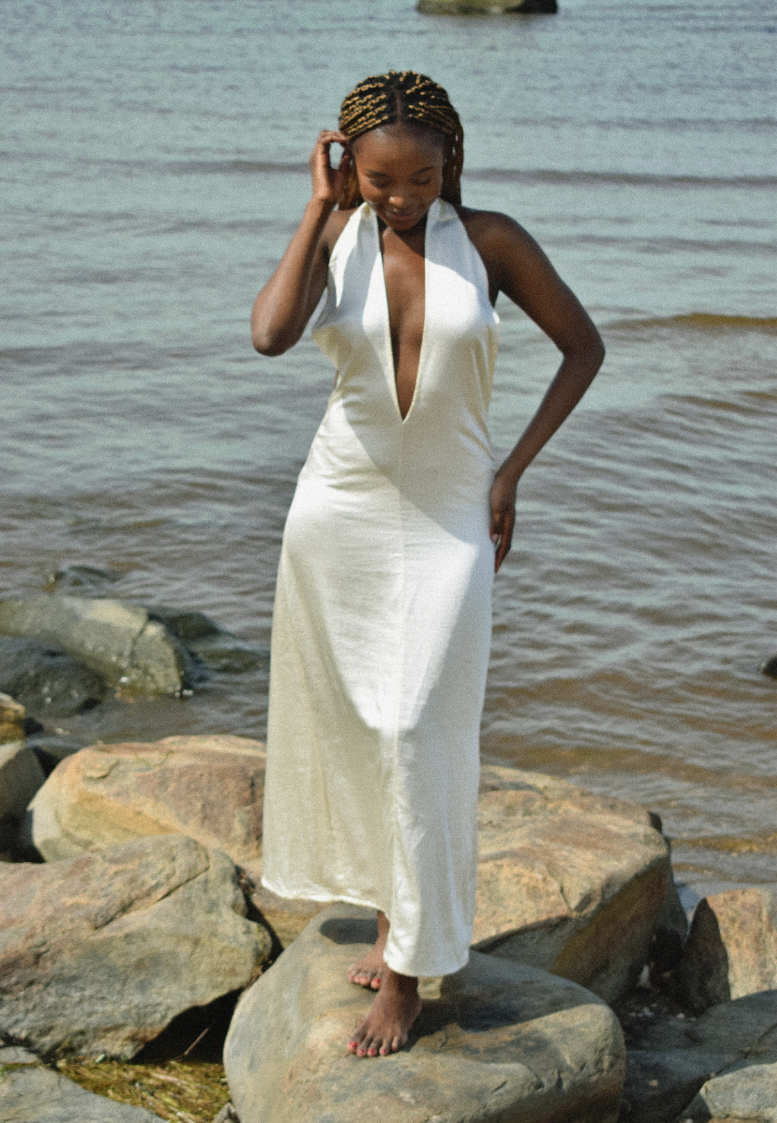 IVY DRESS / CREAM