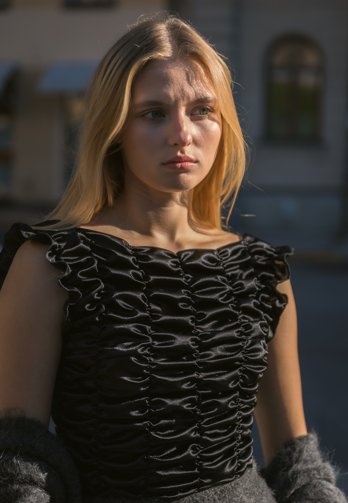 MATILDA TOP / SVART