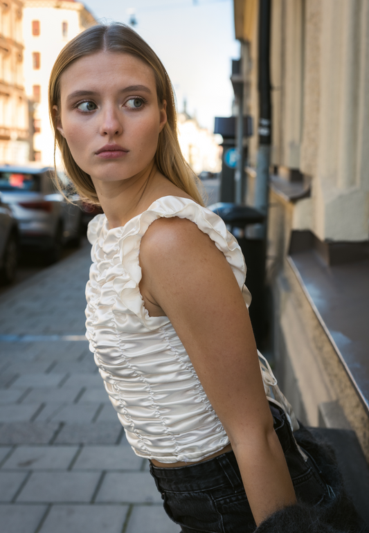 MATILDA TOP / OFF WHITE