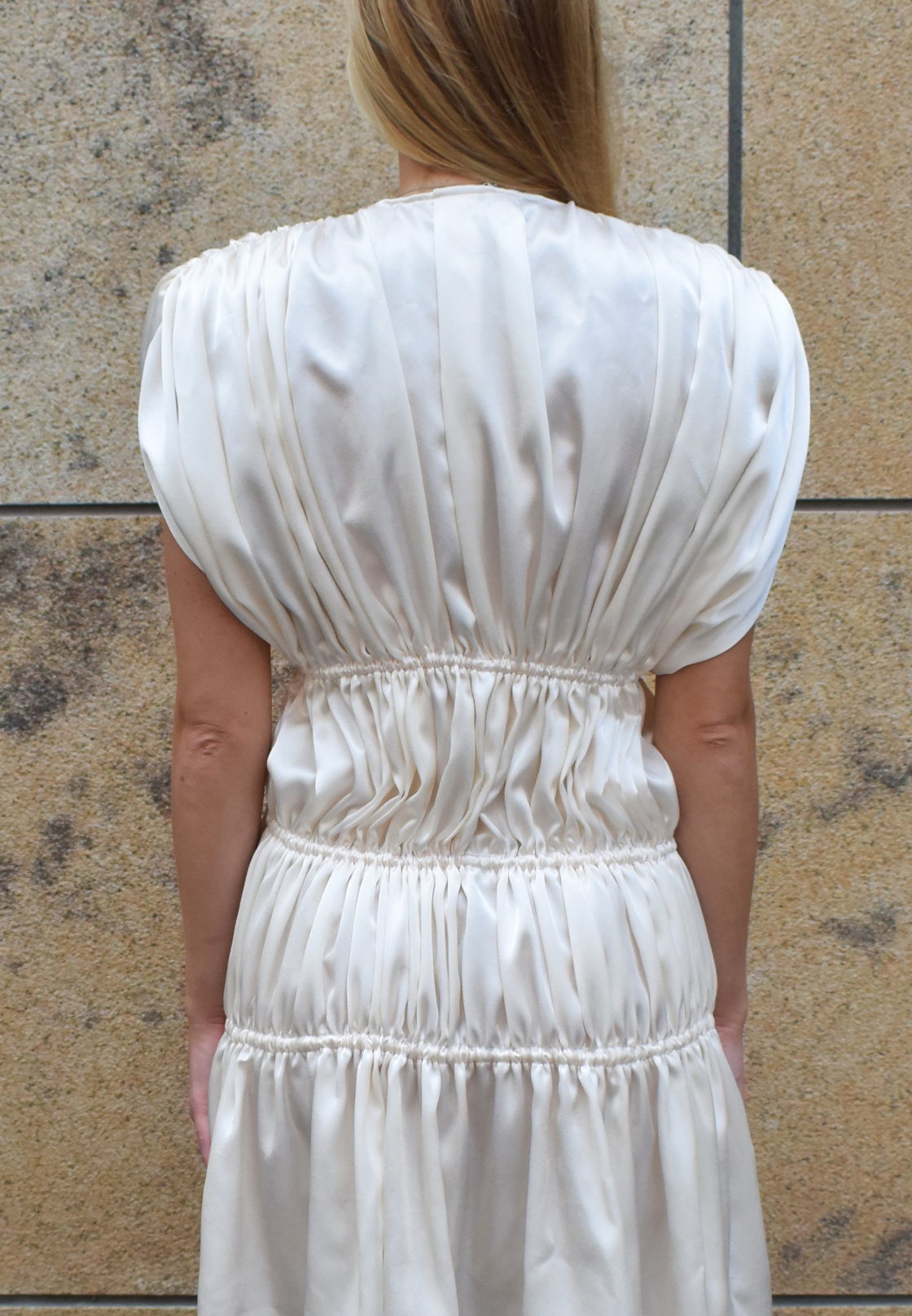 RUTH DRESS MINI / CREAM