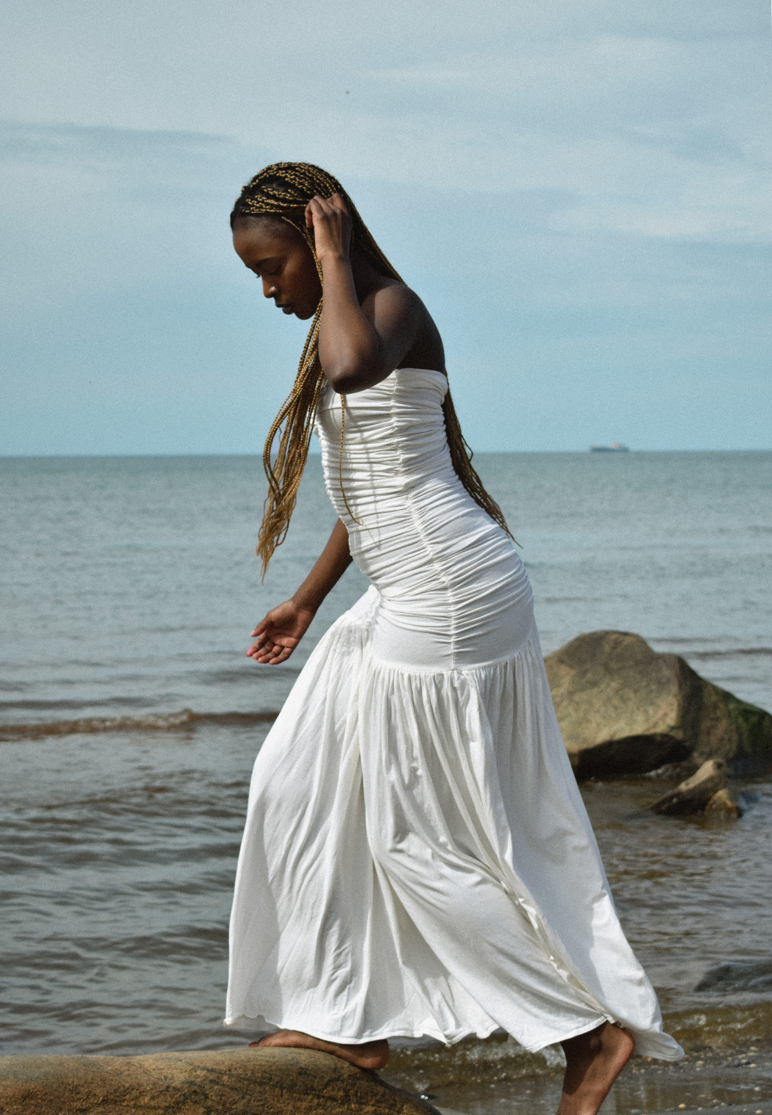 ALVA DRESS / CREAM