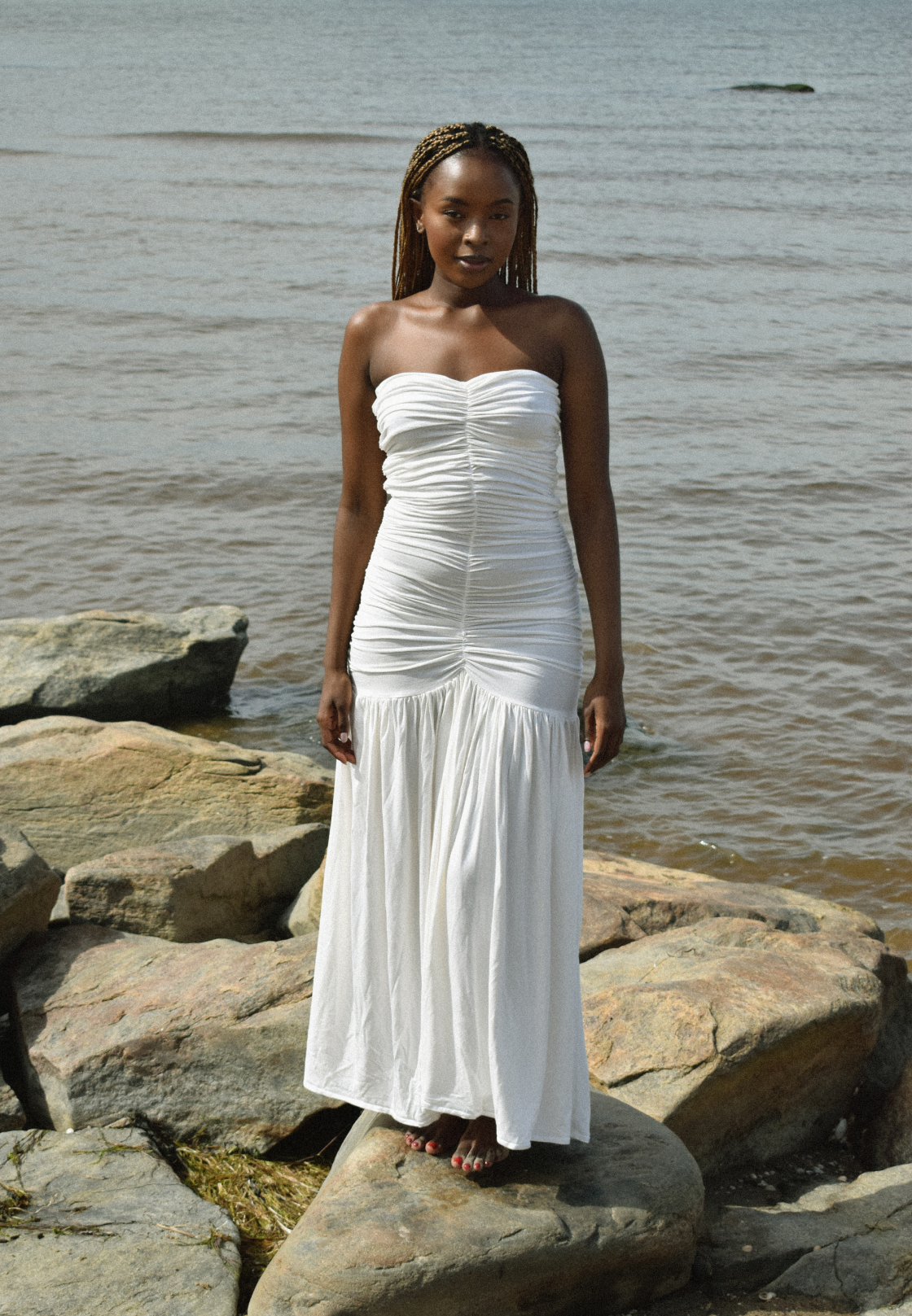 ALVA DRESS / CREAM