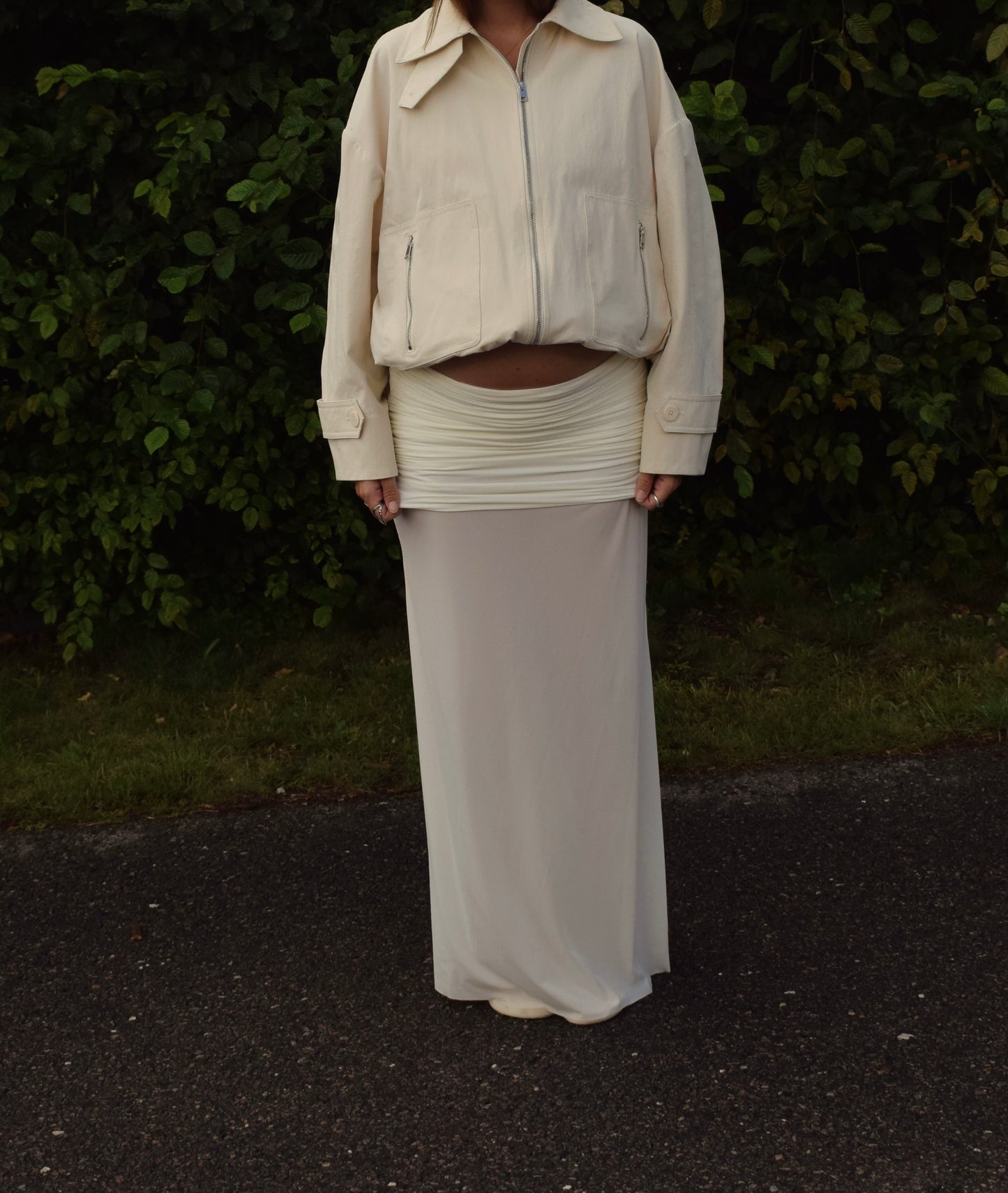 AVA SKIRT / OFF WHITE