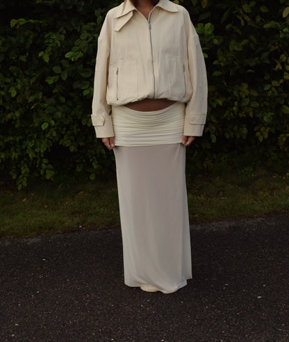 AVA SKIRT / OFF WHITE