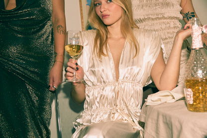 RUTH DRESS / CREAM
