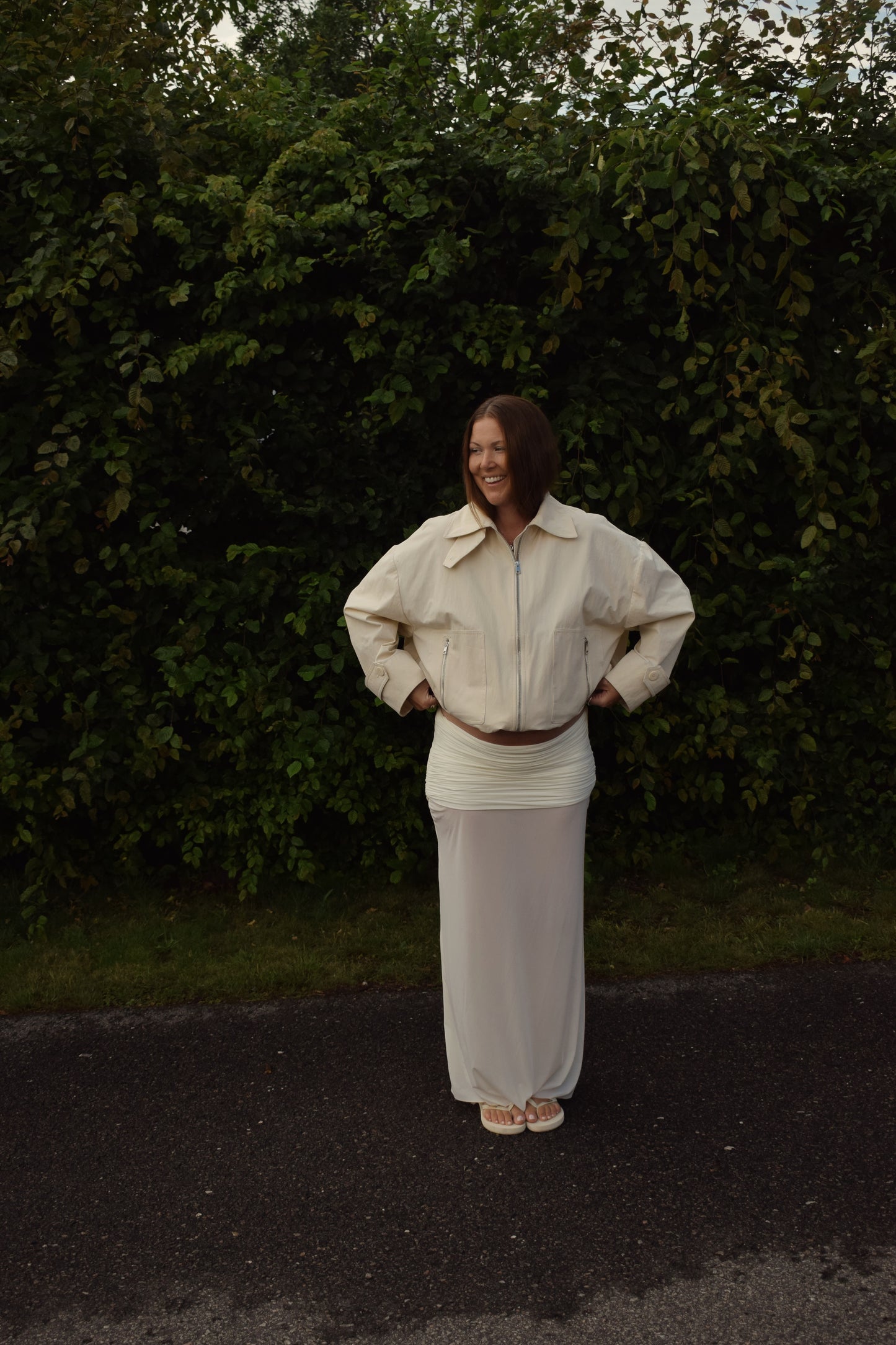 AVA SKIRT / OFF WHITE