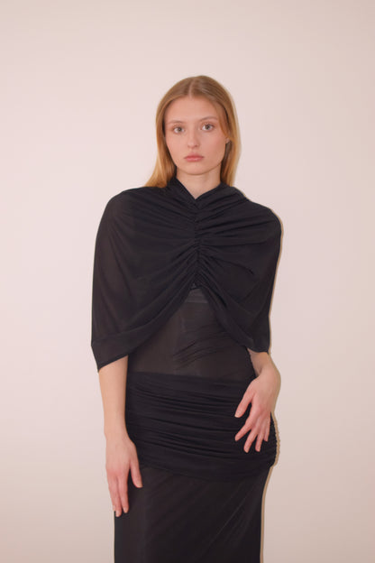 AVA DRESS / BLACK