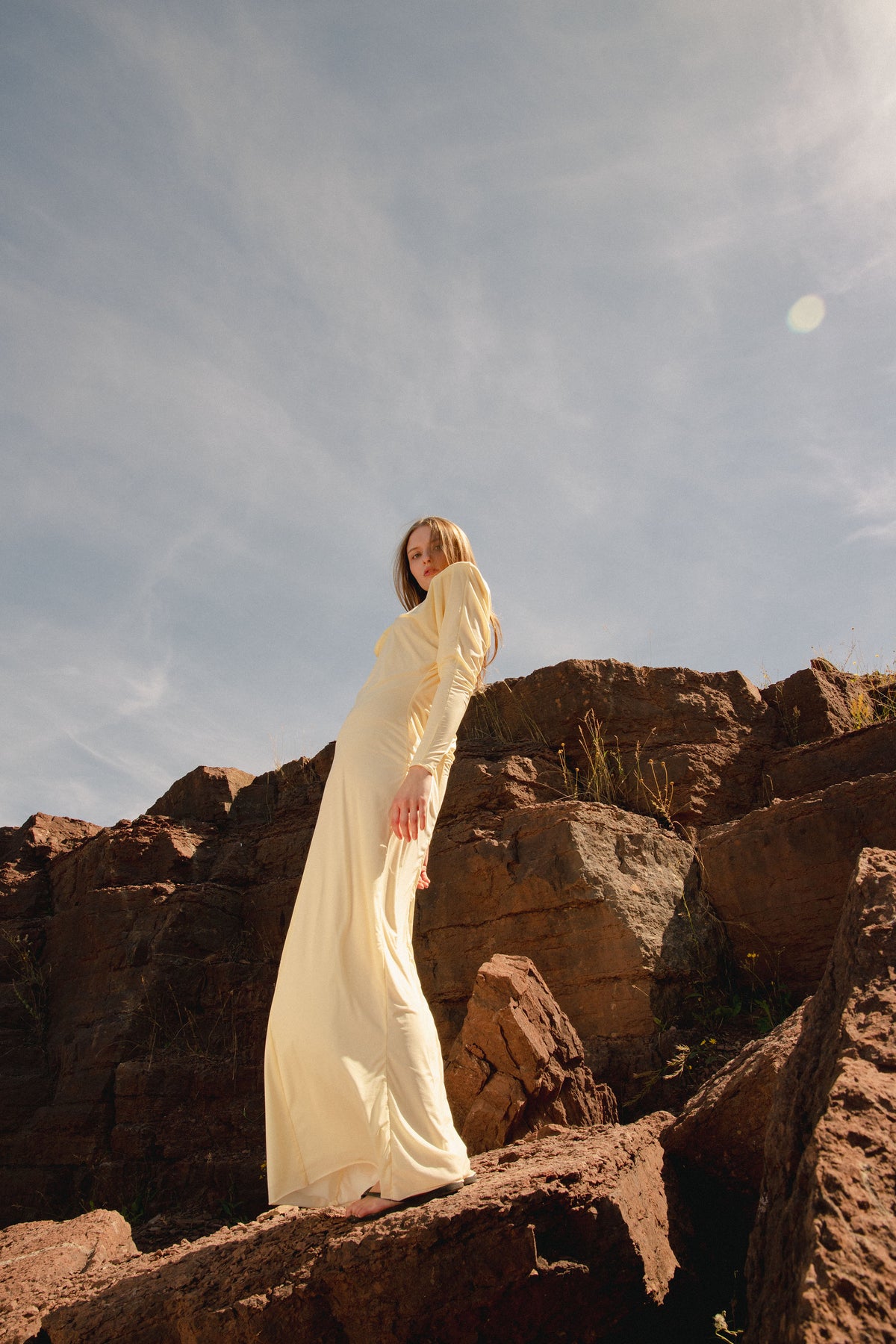 LOU DRESS / BUTTER YELLOW