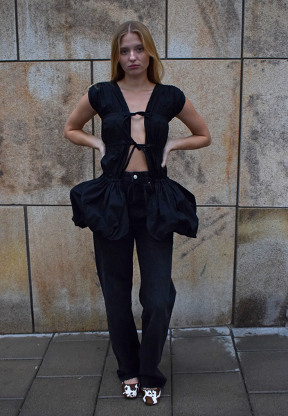 AMIE TOP / SVART