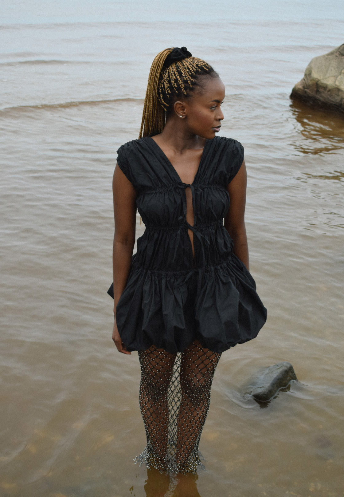 AMIE TOP / SVART
