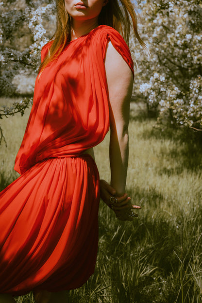 REMI DRESS / RED