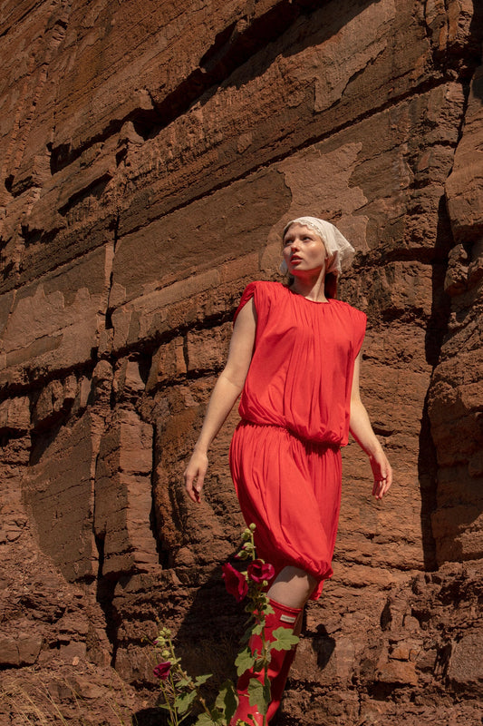 REMI DRESS / RED