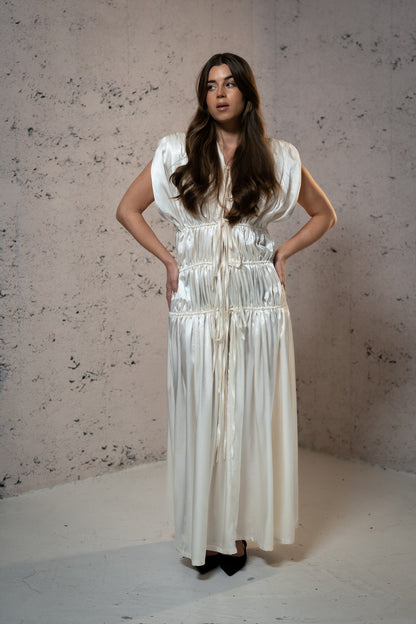 RUTH DRESS / CREAM