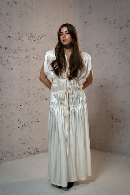 RUTH DRESS / CREAM