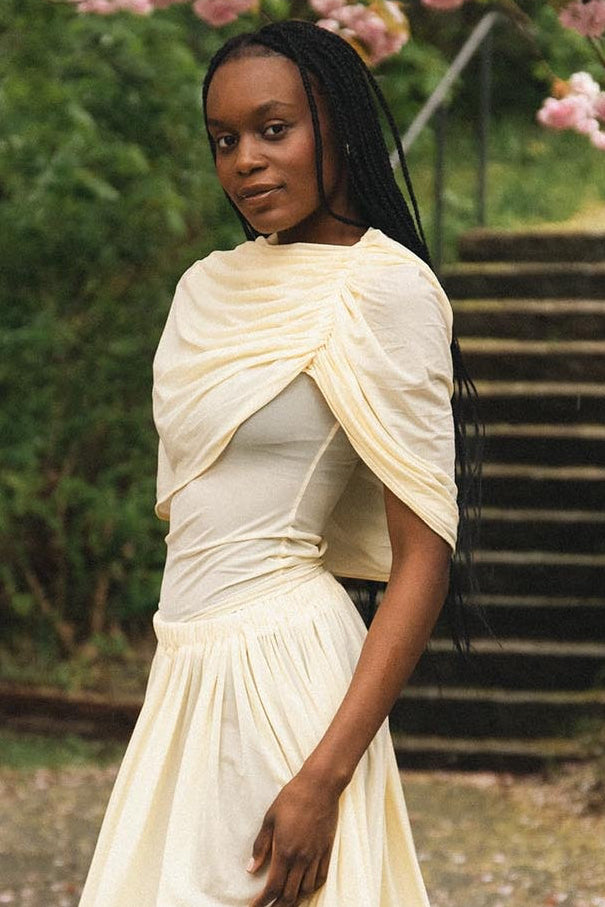 AVA TOP / BUTTER YELLOW