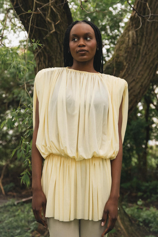 MIMI TOP / BUTTER YELLOW
