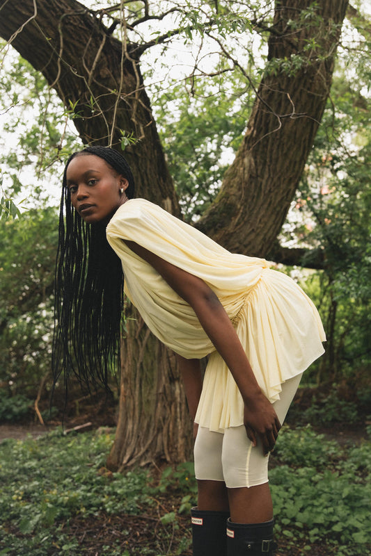 MIMI TOP / BUTTER YELLOW