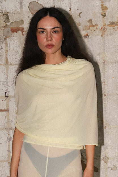 AVA TOP / BUTTER YELLOW