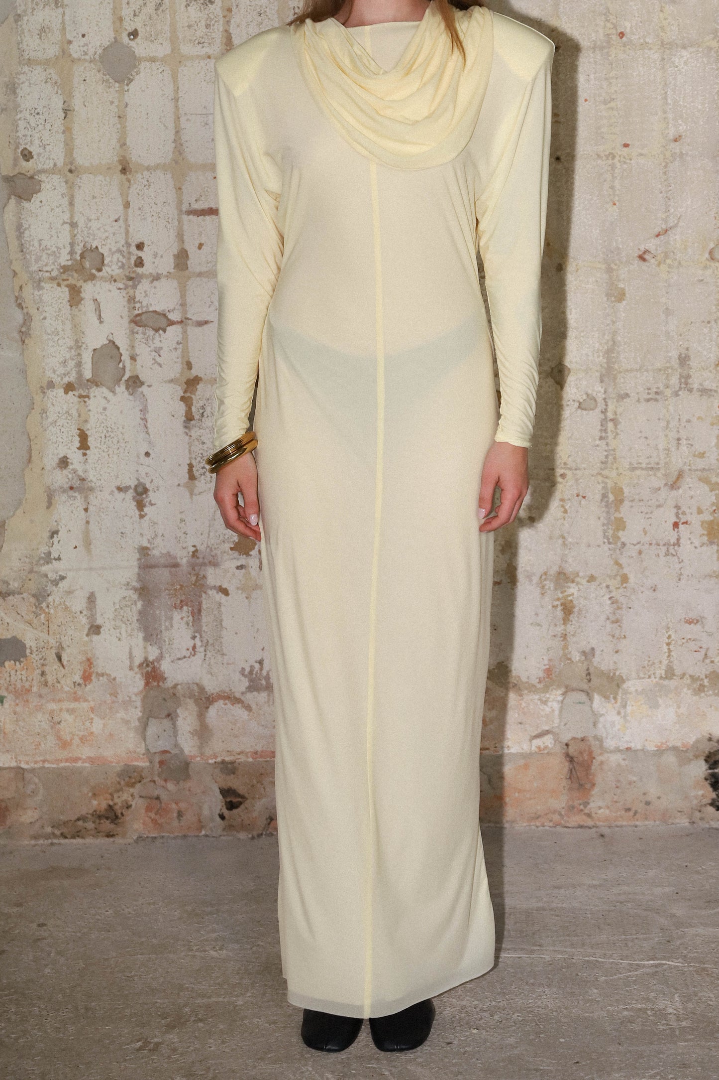 LOU DRESS / BUTTER YELLOW