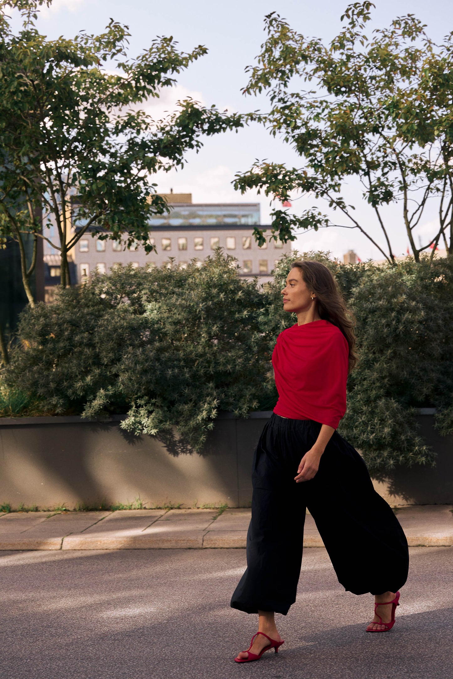 AVA TOP / RED