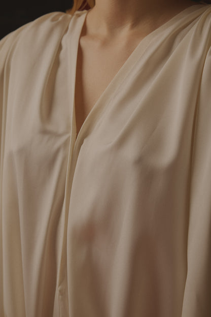 EMMA DRESS MINI / CREAM