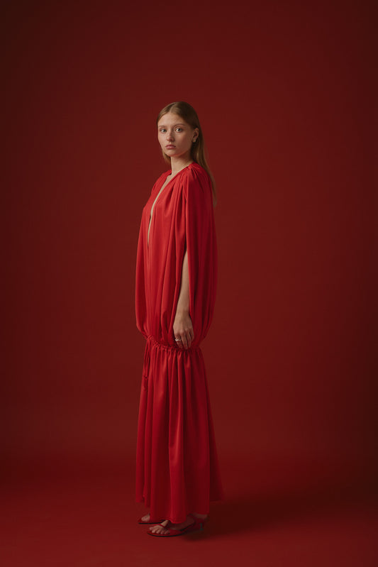 EMMA DRESS / RED
