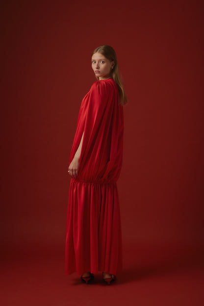EMMA DRESS / RED