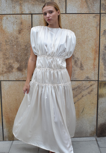RUTH DRESS / CREAM