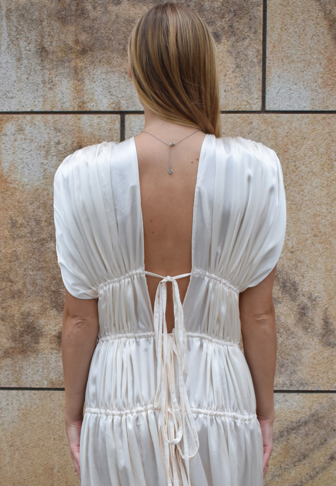RUTH DRESS / CREAM