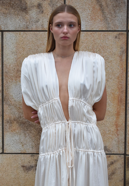 RUTH DRESS / CREAM