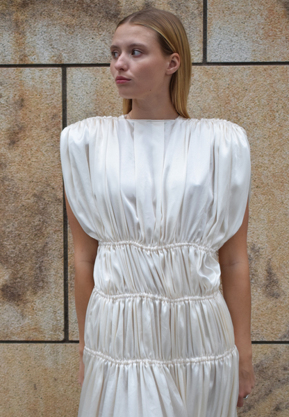RUTH DRESS / CREAM